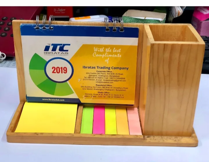 Pen Holder with Calendar by Fortune Advertising — Pen Holder with Calendar 09