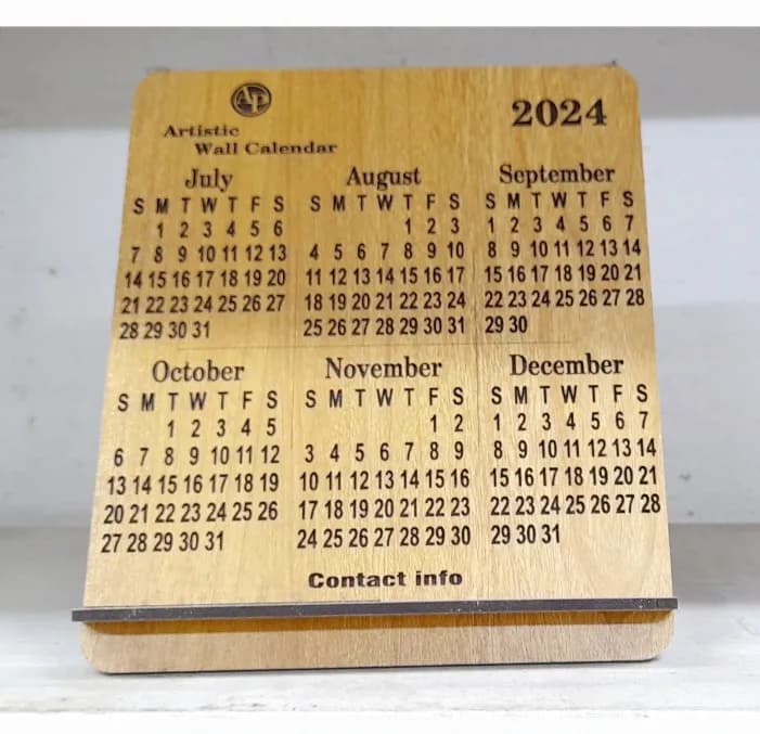 Pen Holder with Calendar by Fortune Advertising — Pen Holder with Calendar 04