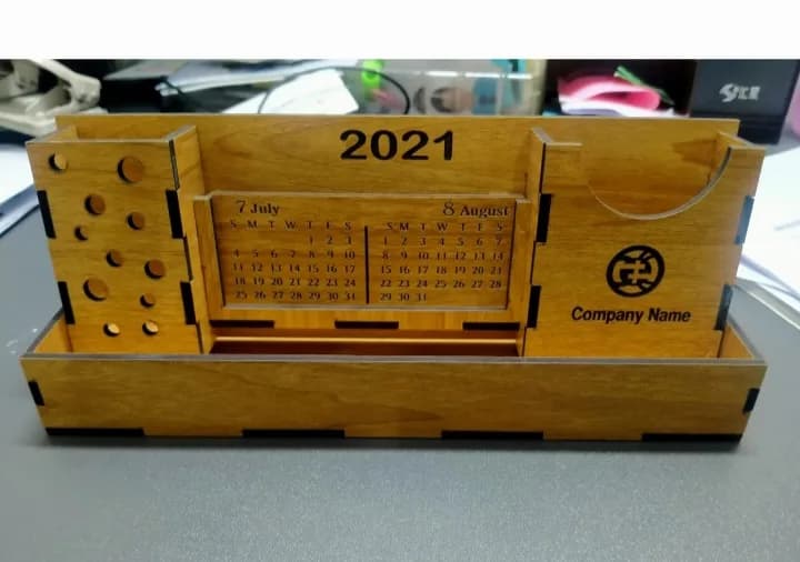 Pen Holder with Calendar by Fortune Advertising — Pen Holder with Calendar 16